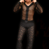 Completo "Do Brasil" pizzo nero